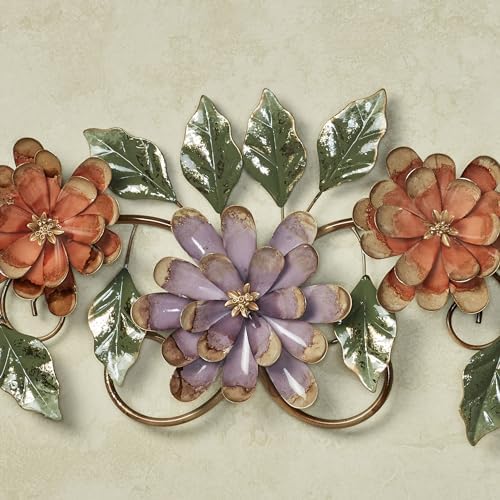 Touch of Class Spring Grace II Floral Metal Wall Topper