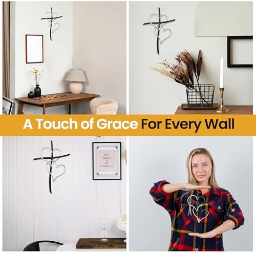 Taprion Wall Cross Decor Christian Religious Home Accent