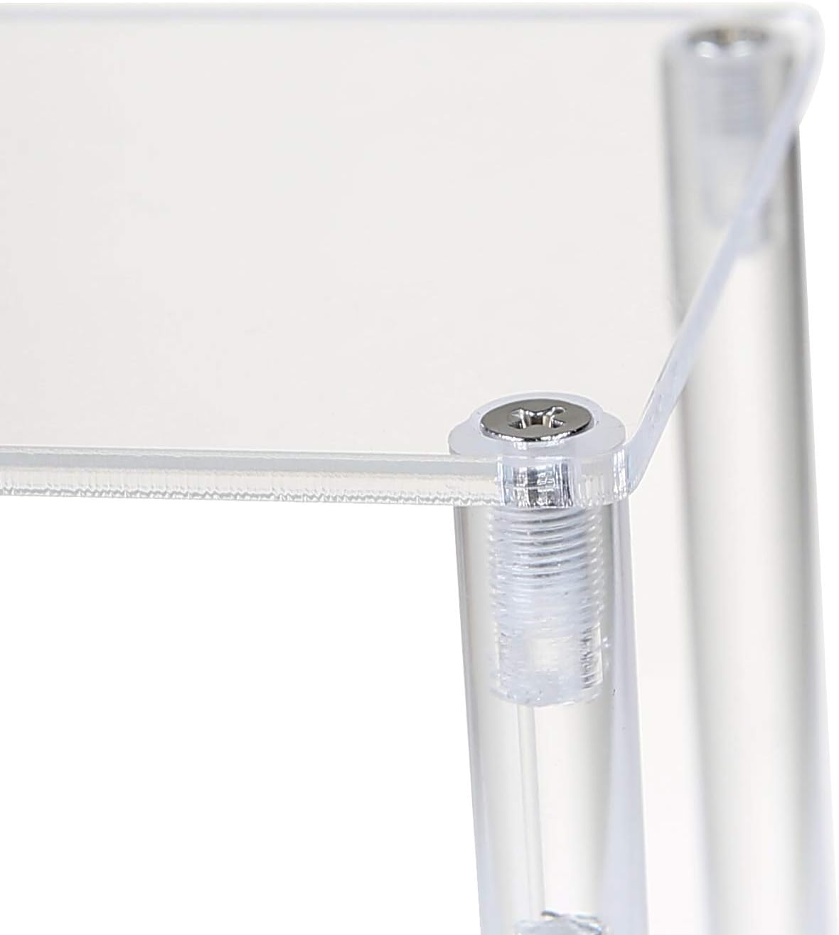 BYCY Acrylic 2-Tier Display Shelf for Jewelry and Cosmetics