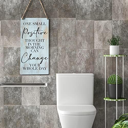 Rustic Wood Inspirational Wall Sign Decor