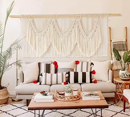 IOWER Extra Large Macrame Wall Hanging