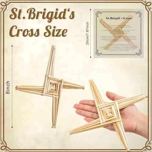 Bucherry St Brigids Wall Cross with History Card
