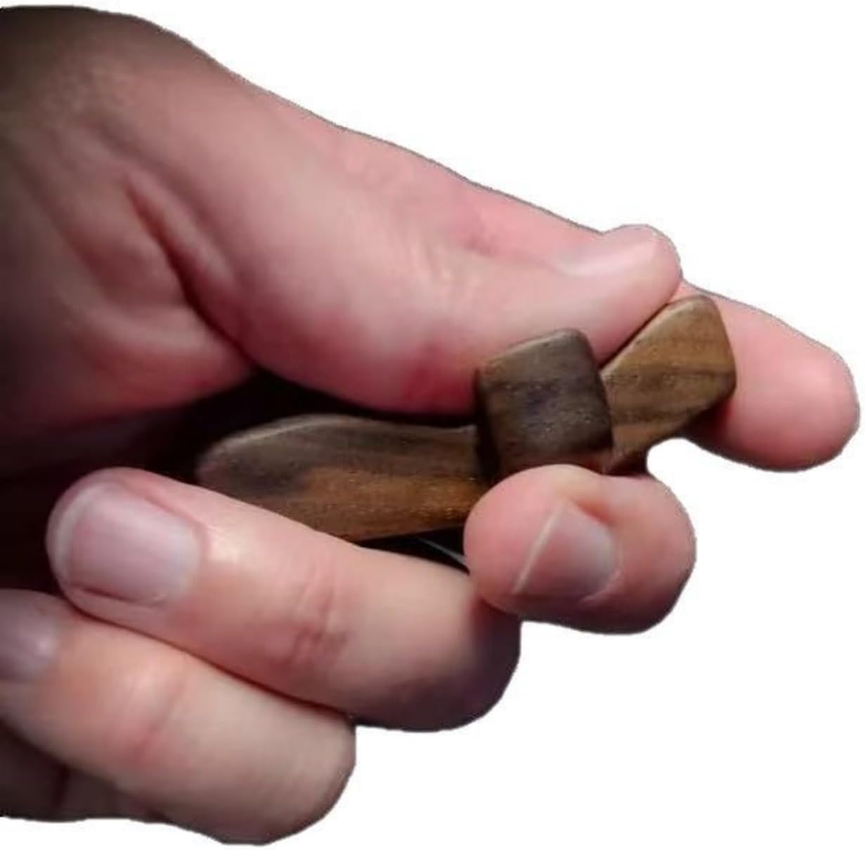 Quzzy 3Pcs Wooden Cross Wall Fidget Stress Relief