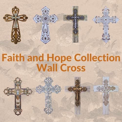 Comfy Hour Faith and Hope Collection Wall Cross Decoration