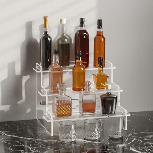 Meteou Acrylic Display Riser for Perfume and Action Figures