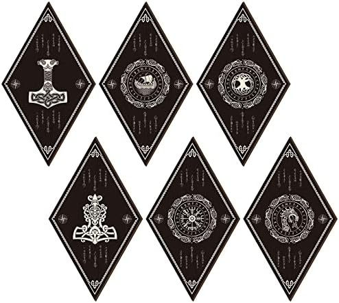 Nuenen 6 Piece Nordic Viking Wood Wall Decor