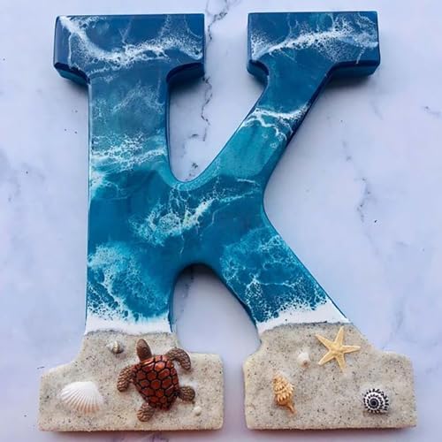 Personalized Sea Turtle Resin Letters Wall Decor