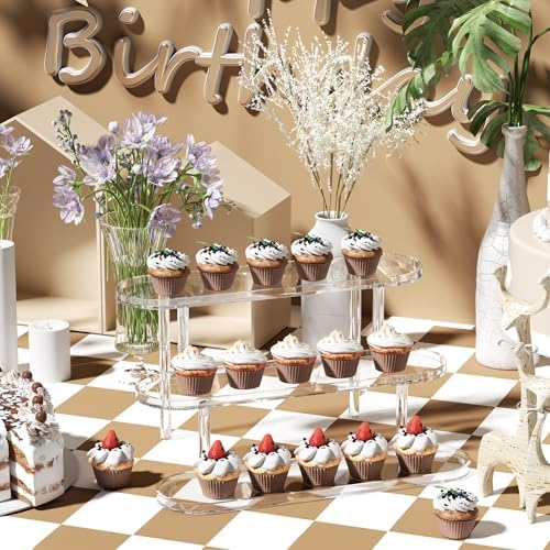 Acrylic Risers Display Stand for Home Decor