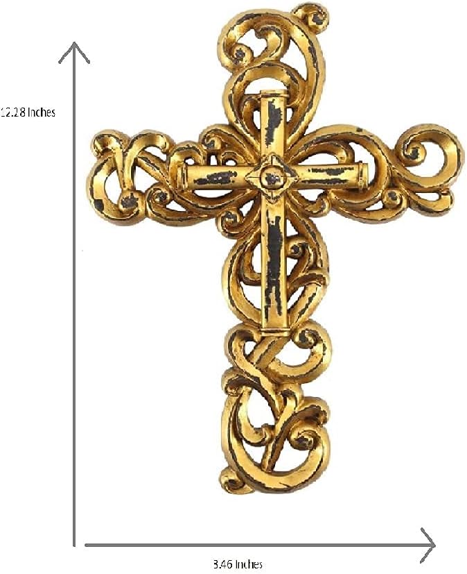 Comfy Hour Faith and Hope Wall Hanging Cross