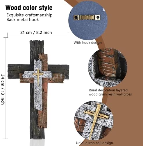 Juxingdazyf Wall Cross Religious Gift With Hook