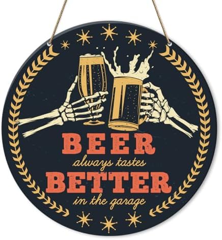 Funny Home Bar Decor Sign with Retro Style
