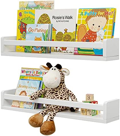 Fun Memories Double Floating Shelf for Kids Room