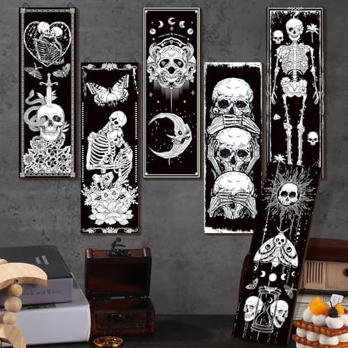 Sintuff 6 Piece Black Gothic Wall Decor Set