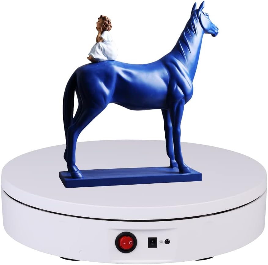 JAYEGT 360 Degree Electric Rotating Display Stand