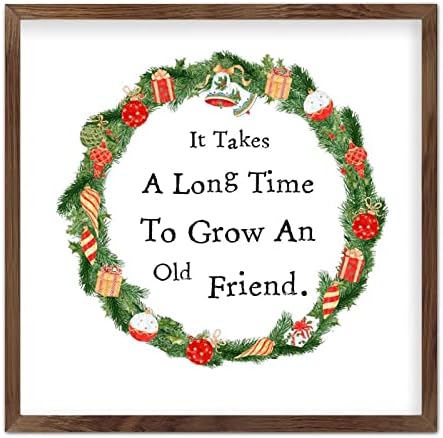 Funny Home Decor Wood Framed Wall Sign Custom Art