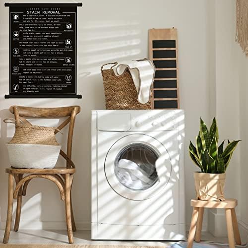 Gersoniel Laundry Room Decor Symbols Wall Art