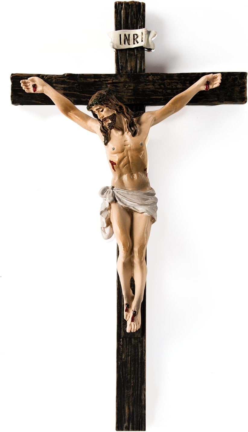 TALPGOD 10 Inch Wall Cross Religious Decor