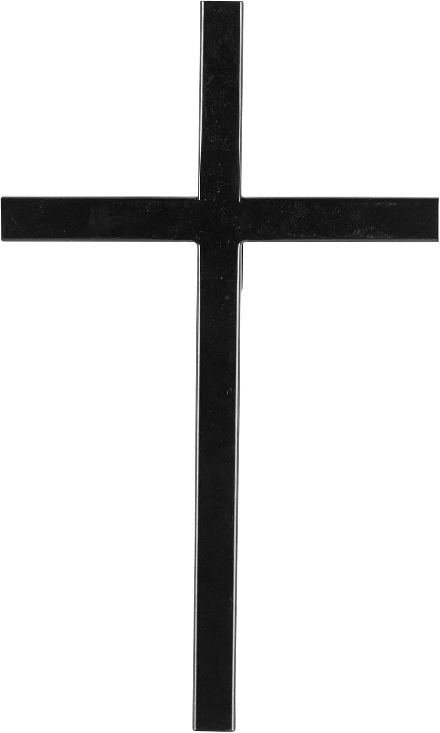 Dicksons Simple Matte Black 10 Inch Metal Wall Cross