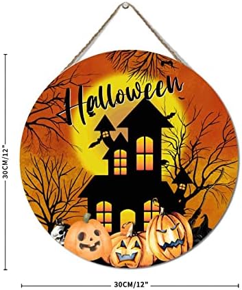 Wodevor Medieval Forest Castle of Terror Halloween Wall Sign