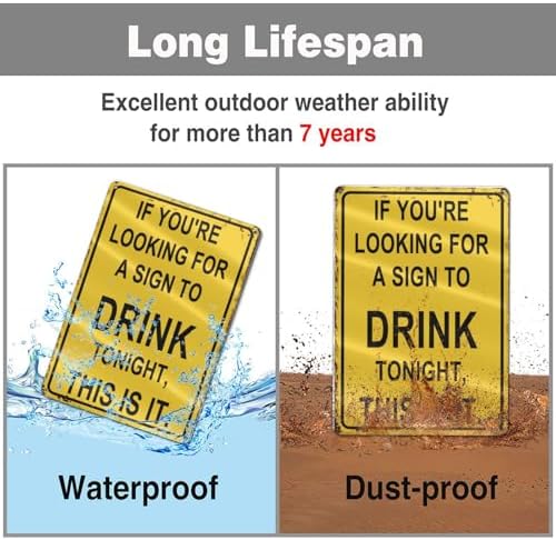 Funny Bar Signs For Home Bar Man Cave Decor
