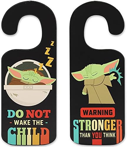 Disney Star Wars Baby Yoda Double Sided Door Hanger