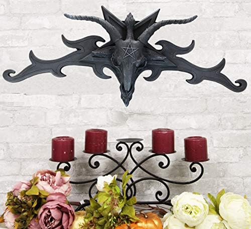 Ebros Large 34 Wide Baphomet Wall Decor Sculpture
