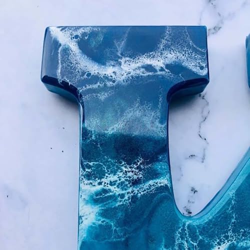 Personalized Sea Turtle Resin Letters Wall Decor