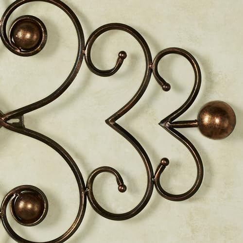 Touch of Class Falena Bronze Scrollwork Wall Sculpture 1