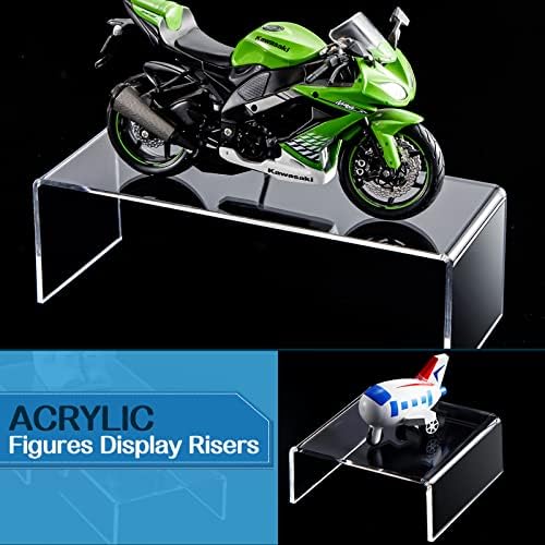8 Sets Acrylic Display Risers for Cakes and Decorations