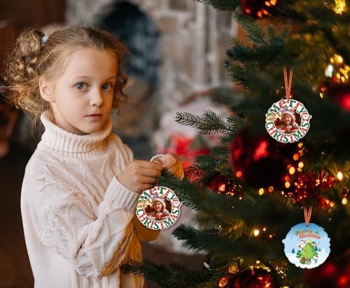 Christmas Picture Frame Ornament 2024