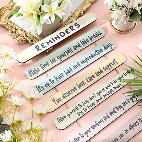 Yookeer Mental Health Affirmations Wall Art Decor