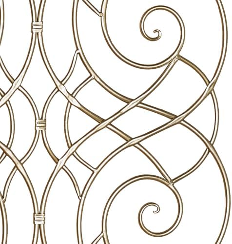 Touch of Class Nadia Elegant Scrolling Metal Wall Grille