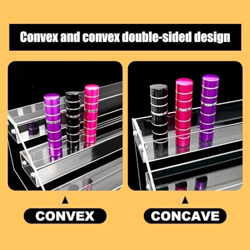 3 Tier Acrylic Riser Display Stand for Perfume and Skincare Organization
