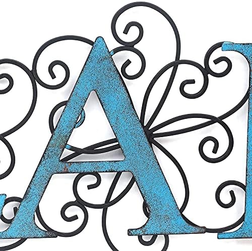 Joveco 32 Inches Metal Wall Decor Dream Signs
