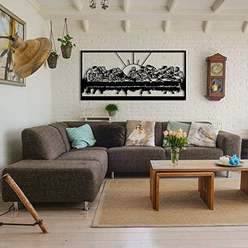 NORTH KAISER Last Supper Metal Wall Art