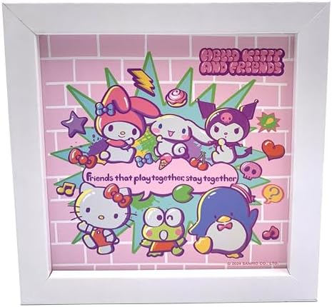 Silver Buffalo Hello Kitty Friends Wall Sign