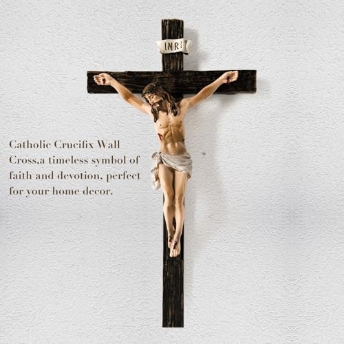 TALPGOD 10 Inch Wall Cross Religious Decor