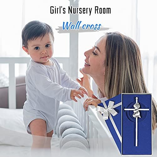 Baby Wall Cross Baptism Gift for Girl