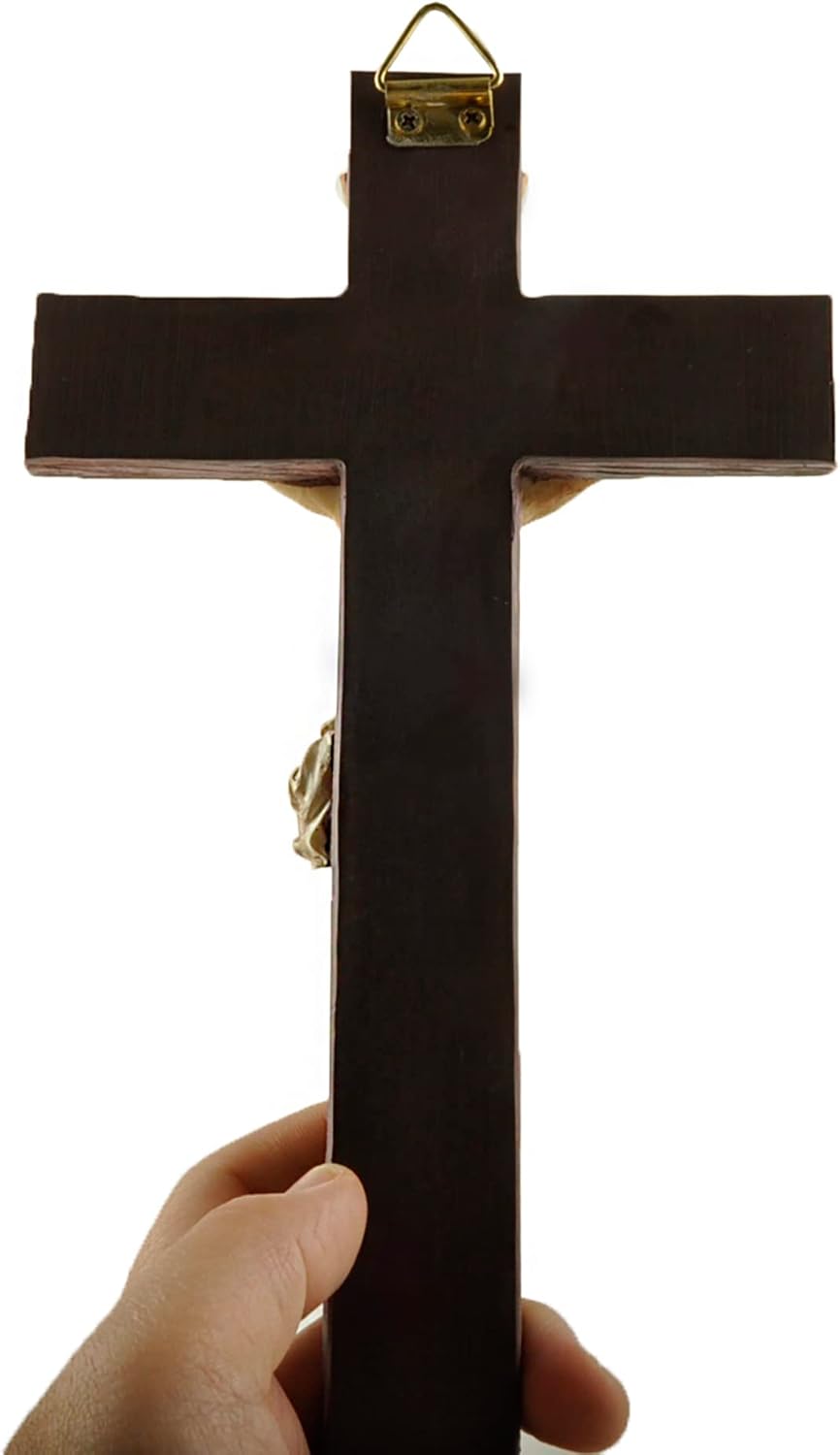 Jesus Crucifix Wall Cross 906 In Resin Sculpture