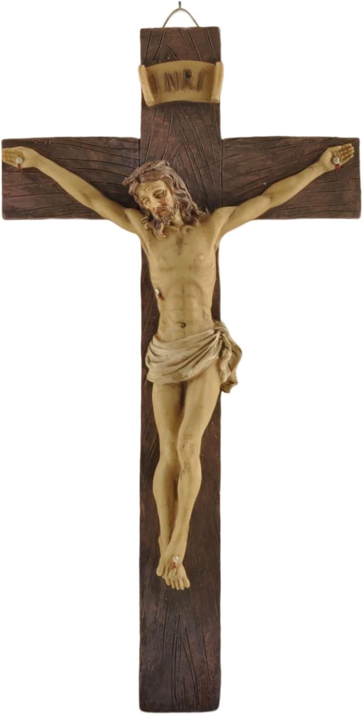 Artisan Flair Wall Cross Resin Crucifix 905 Inches
