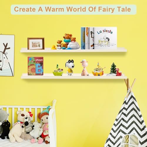 MITREL Picture Ledge Shelf Set of 4