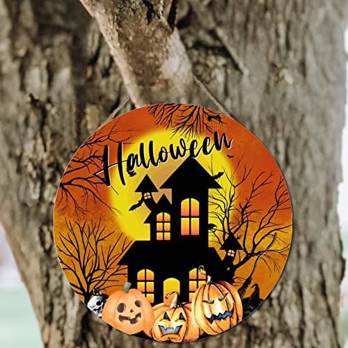 Wodevor Medieval Forest Castle of Terror Halloween Wall Sign