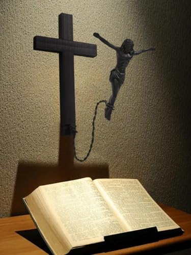 FEXCOFU Bungee Jumping Jesus Wall Cross