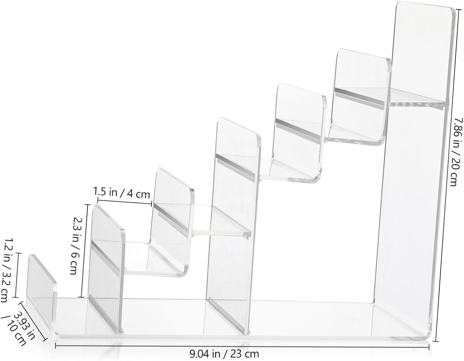 Cabilock 6-Tier Acrylic Display Stand for Purses and Accessories