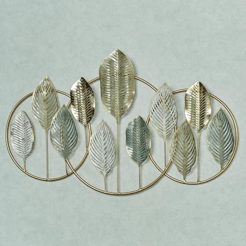 Touch of Class Quiet Nature Openwork Leaf Metal Wall Art