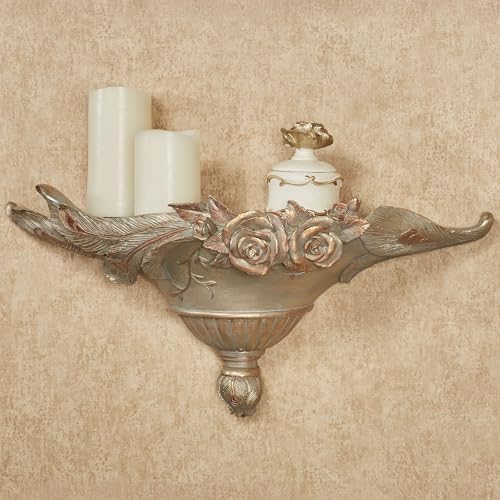 Touch of Class Beautiful Peacock Elegance Wall Shelf