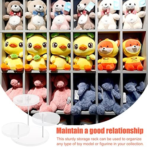 Mini Acrylic Display Riser 3 Tier Round Ring Stand