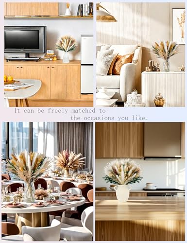 Dried Pampas Grass Bouquet 100 Stems Bohemian Decor Accent