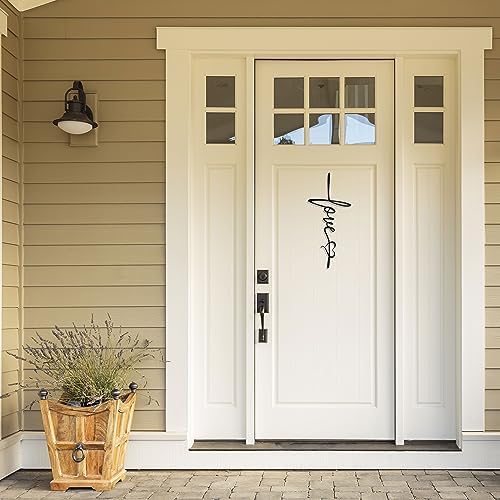 BiaGift Crosses Wall Decor Black 72 X 156 Inch