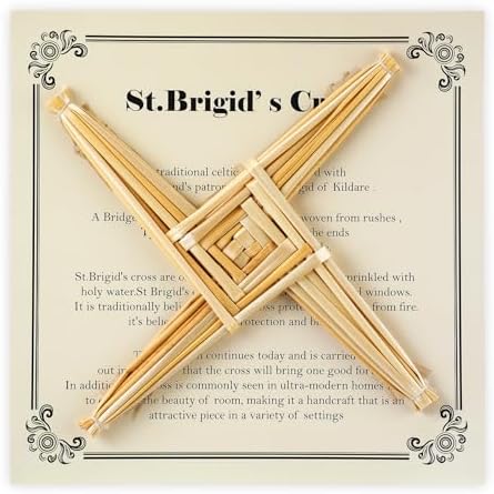 Bucherry St Brigids Wall Cross with History Card